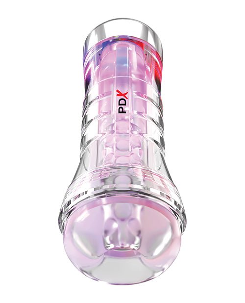 PDX Elite ViewTube XXL See - Thru EZ - Grip LED Stroker - Clear | Shop Lowest Prices at Funlove.com