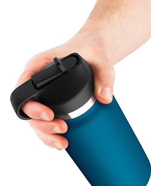 PDX Plus Fuck Flask Private Pleaser Stroker - Brown/Blue | Shop Lowest Prices at Funlove.com