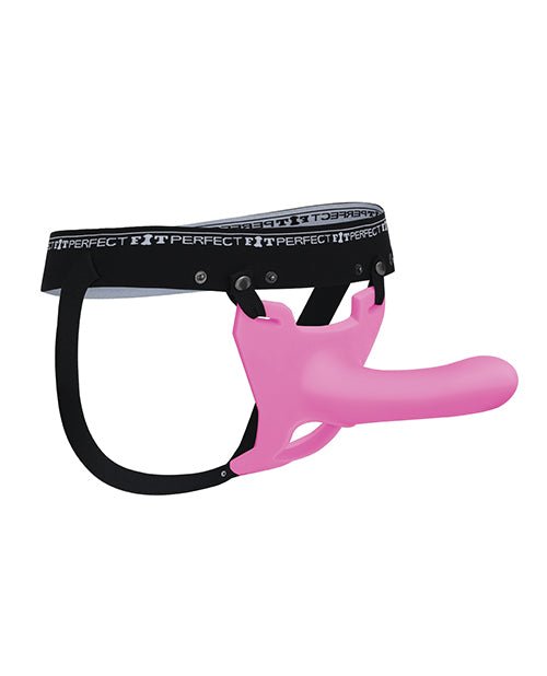 Perfect Fit Zoro 6.5" Strap On w/Case - Pink | Shop Lowest Prices at Funlove.com