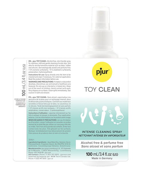 Pjur Toy Clean - 100 ml Bottle | Shop Lowest Prices at Funlove.com