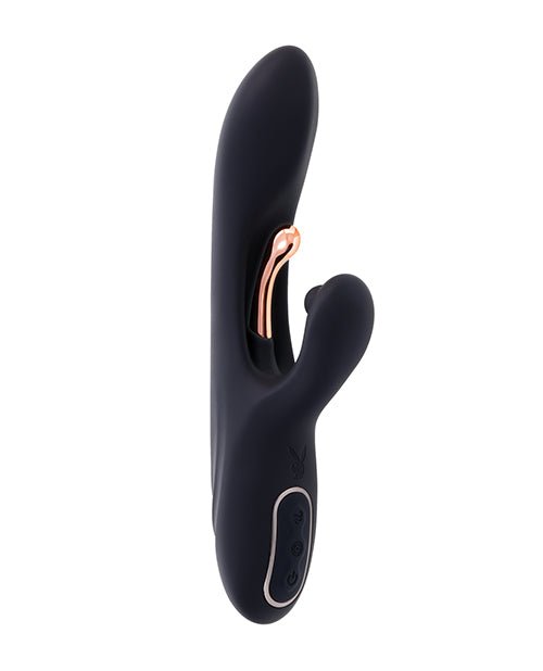 Playboy Pleasure Aureus Dual G - Spot Vibrator - Black | Shop Lowest Prices at Funlove.com