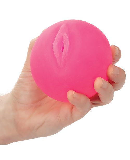 Pop Sock! Pussy & Ass Ball Masturbator - Pink | Shop Lowest Prices at Funlove.com