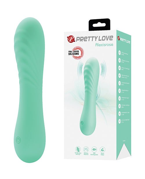 Pretty Love Alexisrose Curved Vibrator - Aqua | Shop Lowest Prices at Funlove.com