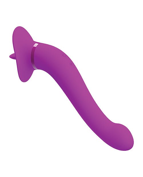 Pretty Love Faust Licking Trumpet & Vibe - Fuchsia | Shop Lowest Prices at Funlove.com