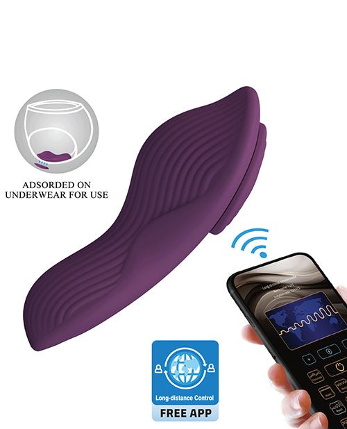 Pretty Love Mane Magnetic App - Controlled Panty Vibe - Purple | Shop Lowest Prices at Funlove.com
