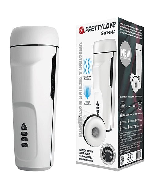 Pretty Love Sienna Sucking & Vibrating Masturbator | Shop Lowest Prices at Funlove.com