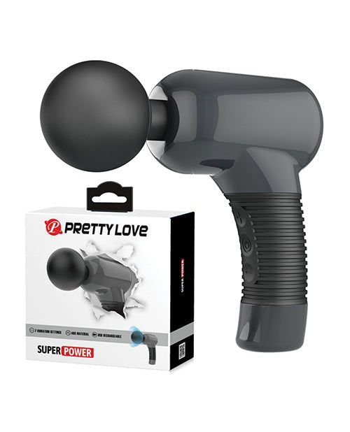 Pretty Love Super Power Fun Gun Massager - Black | Shop Lowest Prices at Funlove.com