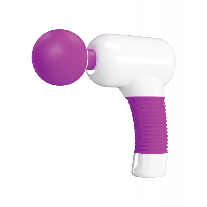 Pretty Love Super Power Fun Gun Massager - White/Fuchsia | Shop Lowest Prices at Funlove.com