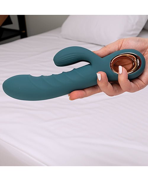 PRIVE Super Rabbit Vibrator - Teal | Shop Lowest Prices at Funlove.com