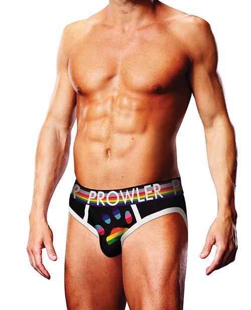Prowler Oversized Paw Brief - Black/Multi XL | Shop Lowest Prices at Funlove.com