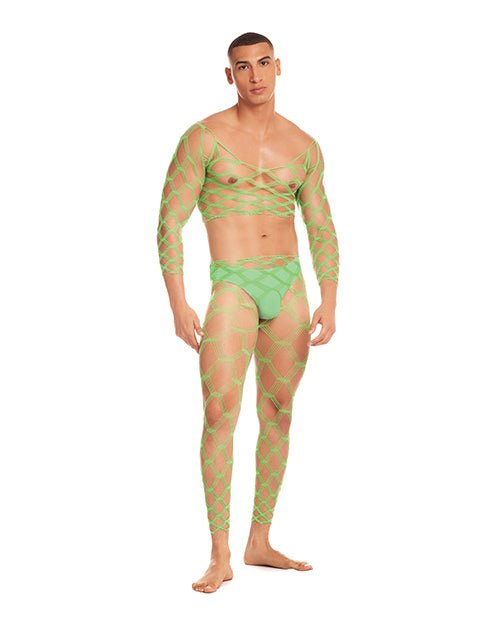 Rainbow Party Future Mode 3 pc Set - Green L/XL | Shop Lowest Prices at Funlove.com