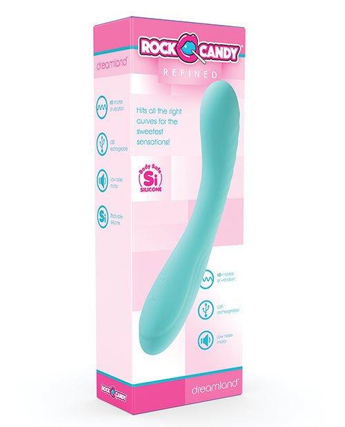 Rock Candy Dreamland G Spot Vibrator - Blue | Shop Lowest Prices at Funlove.com