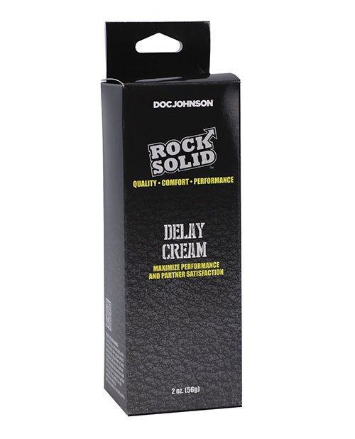 Rock Solid Delay Cream - 2 oz | Shop Lowest Prices at Funlove.com