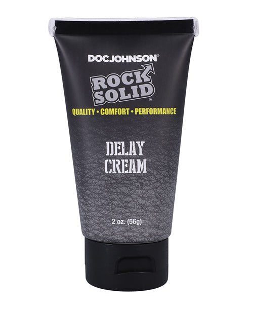 Rock Solid Delay Cream - 2 oz | Shop Lowest Prices at Funlove.com