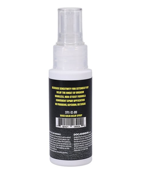 Rock Solid Delay Spray - 2 oz | Shop Lowest Prices at Funlove.com