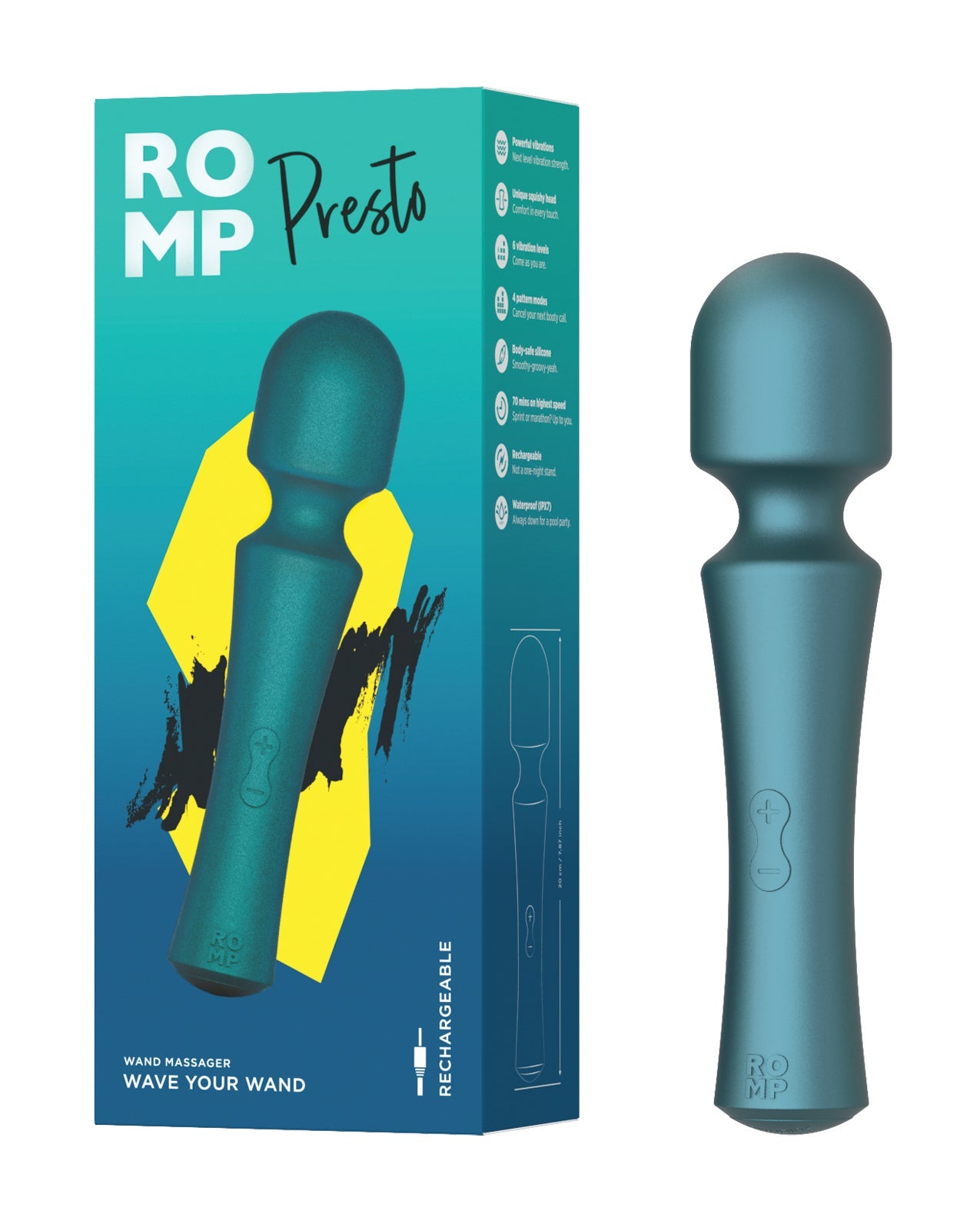 ROMP Presto Wand - Blue | Shop Lowest Prices at Funlove.com