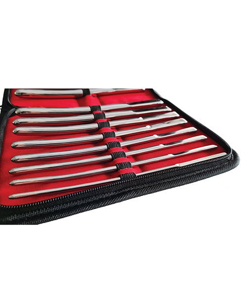 Rouge Stainless Steel Hegar Uterine Dilator Set - Set of 14 | Shop Lowest Prices at Funlove.com