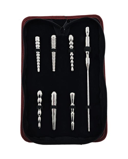 Rouge Stainless Steel Penis Plug Set of 6 - Silver | Shop Lowest Prices at Funlove.com