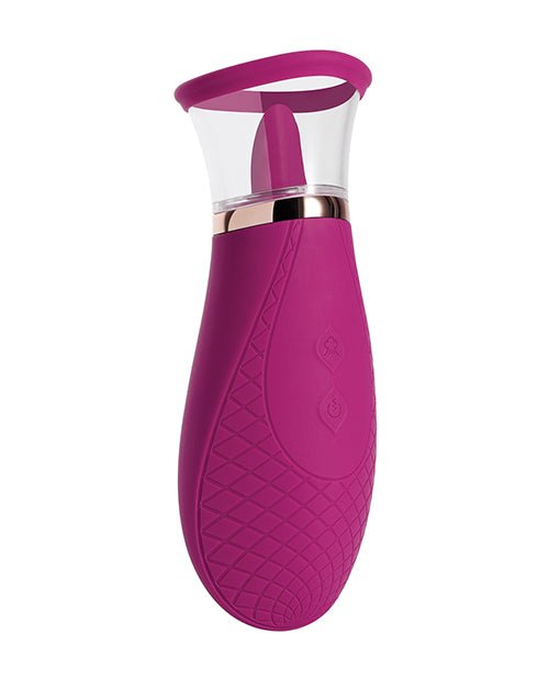 Scioness Sucking and Licking Clitoral Stimulator - Pink | Shop Lowest Prices at Funlove.com