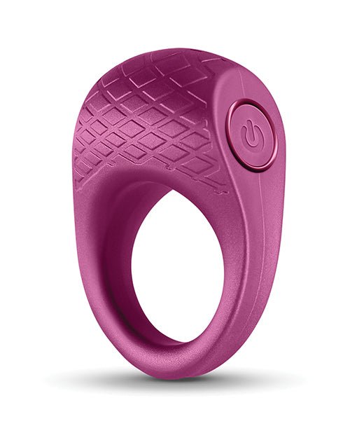 Seduction Levi Cock Ring - Metallic Burgundy | Shop Lowest Prices at Funlove.com