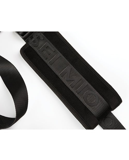 Sei Mio Behind Closed Doors Hanging Sex Swing - Black | Shop Lowest Prices at Funlove.com