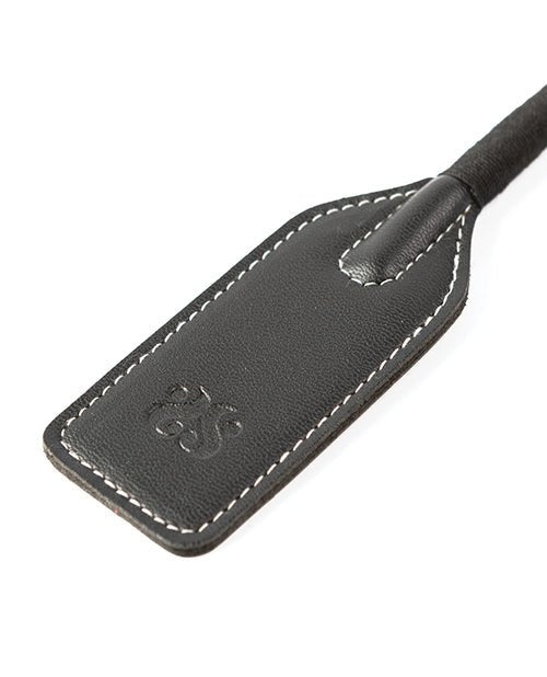 Sei Mio Slap & Tickle Dual Ended Crop & Tickler - Black | Shop Lowest Prices at Funlove.com