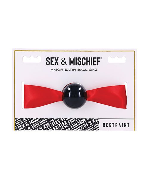Sex & Mischief Amor Satin Ball Gag | Shop Lowest Prices at Funlove.com