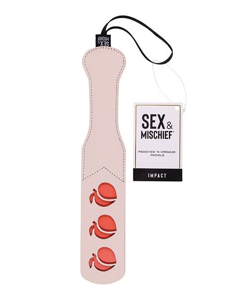 Sex & Mischief Peaches 'n CreaMe Paddle | Shop Lowest Prices at Funlove.com