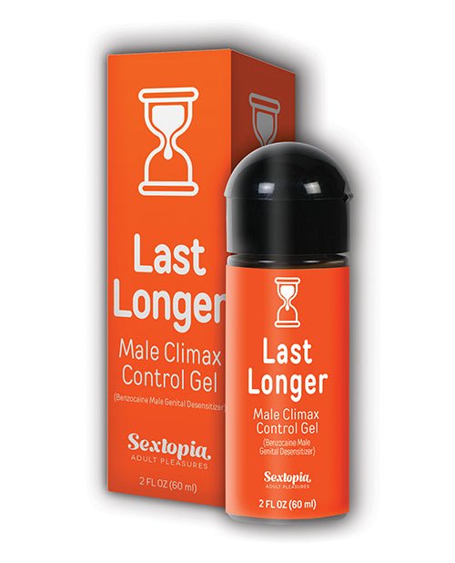 Sextopia Last Longer Male Climax Control Gel - 2 oz Bottle | Shop Lowest Prices at Funlove.com