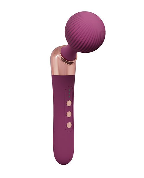Shots Loveline Serenity Wand Massager - Burgundy | Shop Lowest Prices at Funlove.com
