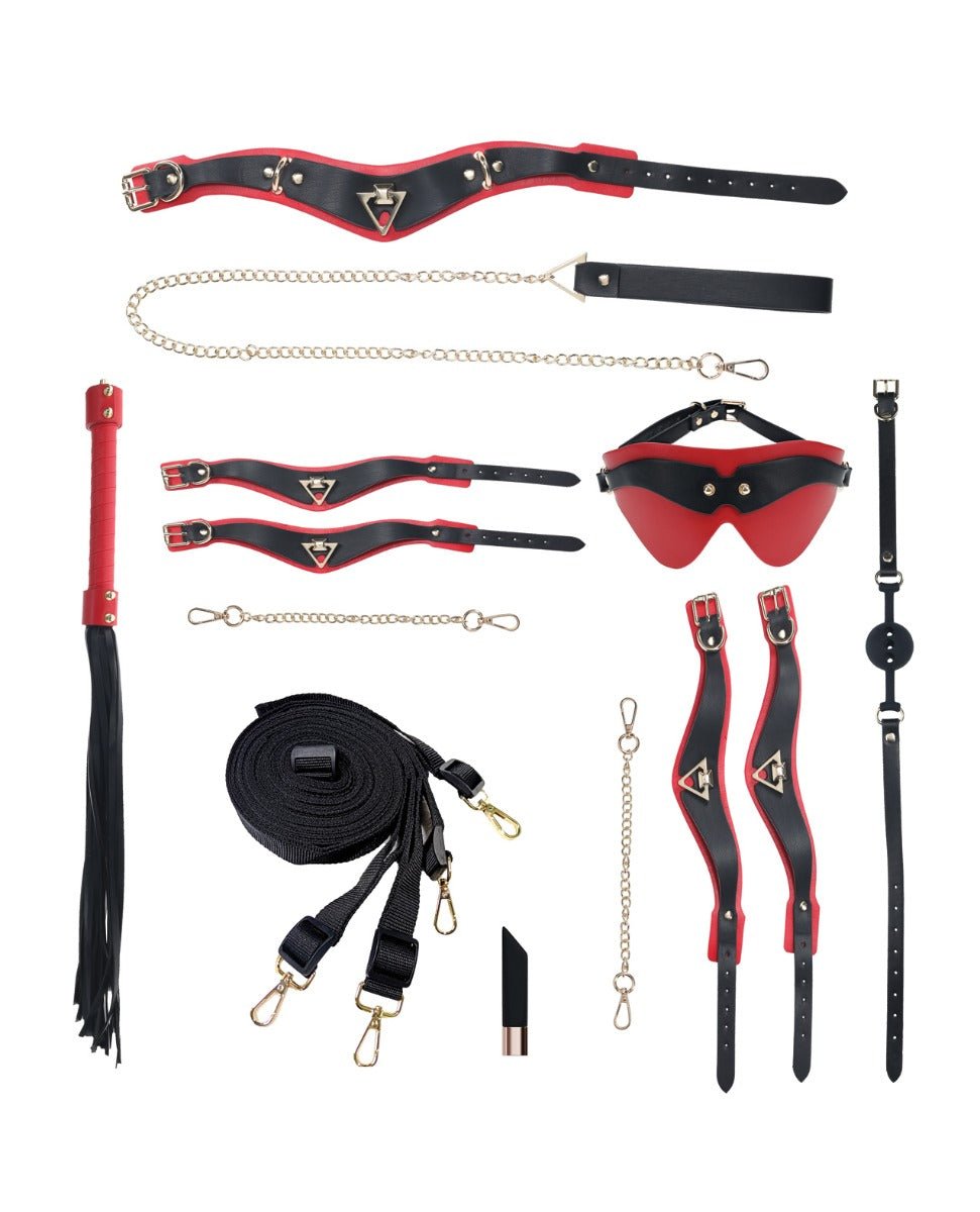 Shots Ouch! Milan Collection Bondage Kit with Bag | Shop Lowest Prices at Funlove.com