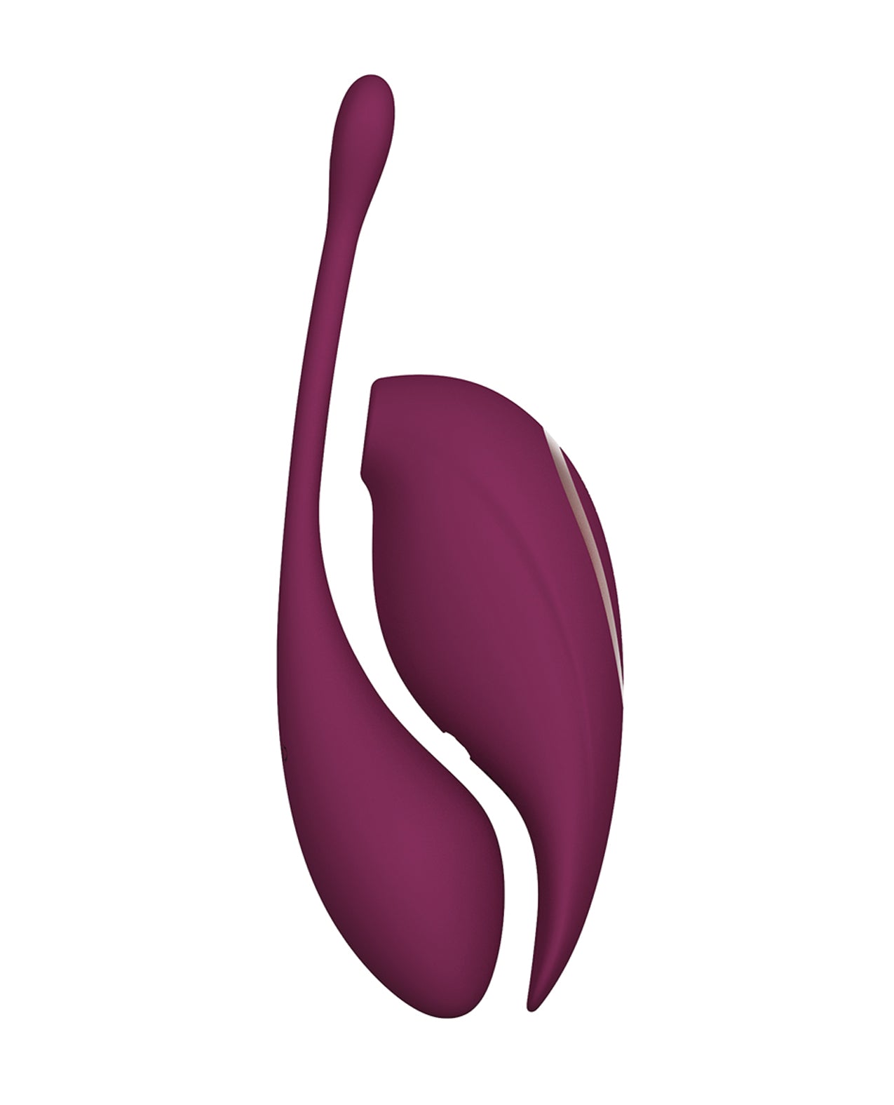 Shots Twitch 2 Vibrator w/Remote Control Vibrating Egg - Burgundy | Shop Lowest Prices at Funlove.com