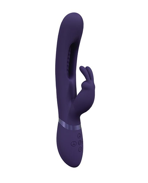 Shots Vive Mika Flapping Tongue Rabbit Vibrator - Purple | Shop Lowest Prices at Funlove.com