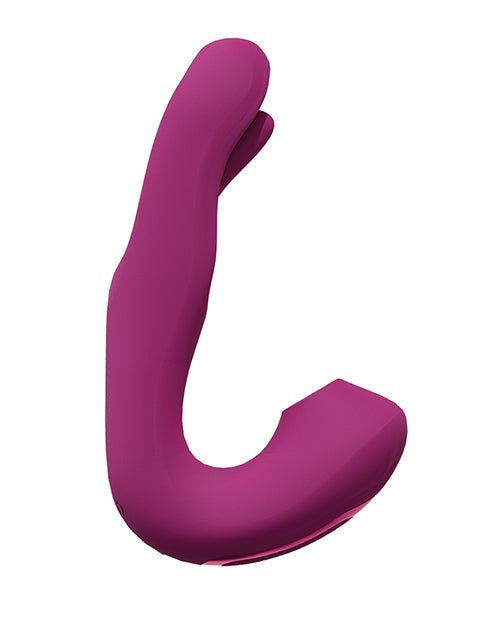 Shots Vive Yuna Dual Action Airwave Vibrator & G - Spot Stimulator - Pink | Shop Lowest Prices at Funlove.com