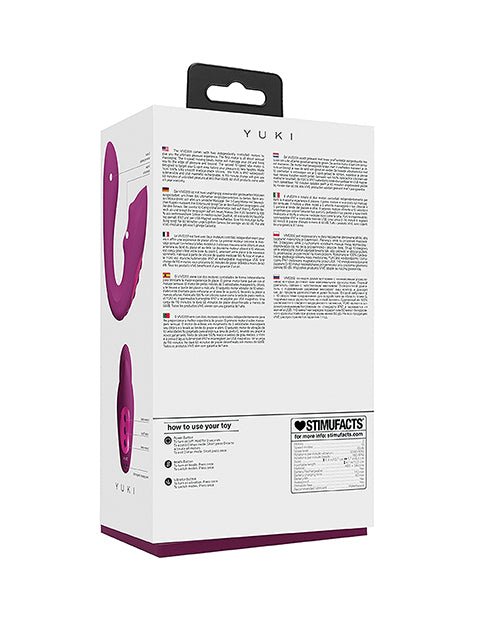 Shots Yuki Dual Action G - Spot Vibrator w/Massaging Beads - Pink | Shop Lowest Prices at Funlove.com