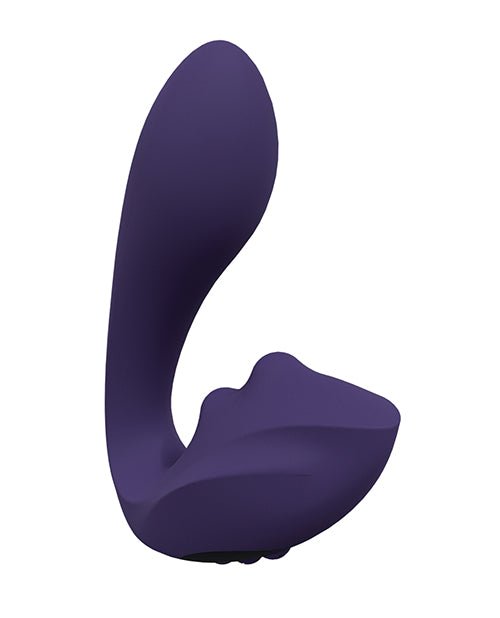 Shots Yuki Dual Action G - Spot Vibrator w/Massaging Beads - Purple | Shop Lowest Prices at Funlove.com