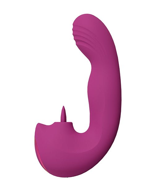 Shots Yumi Triple Action G - Spot Vibrator & Stimulator - Pink | Shop Lowest Prices at Funlove.com