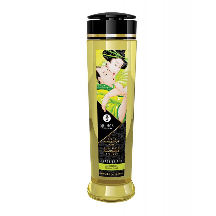 Shunga Massage Oil - 8 oz Asian Fusion | Shop Lowest Prices at Funlove.com