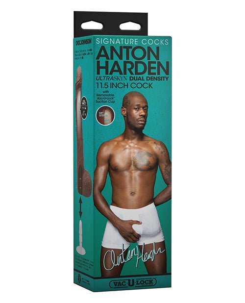 Signature Cocks ULTRASKYN 11" Cock w/Removable Vac - U - Lock Suction Cup - Anton Harden | Shop Lowest Prices at Funlove.com