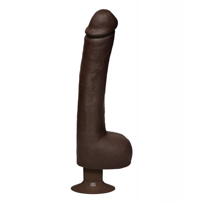 Signature Cocks ULTRASKYN 12" Cock Vibrating With Vac - U - Lock Suction Cup | Shop Lowest Prices at Funlove.com