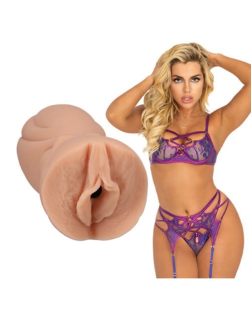 Signature Strokers ULTRASKYN Pocket Pussy - Allie Nicole, Vanilla | Shop Lowest Prices at Funlove.com