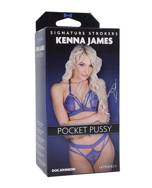 Signature Strokers ULTRASKYN Pocket Pussy - Kenna James, Vanilla | Shop Lowest Prices at Funlove.com