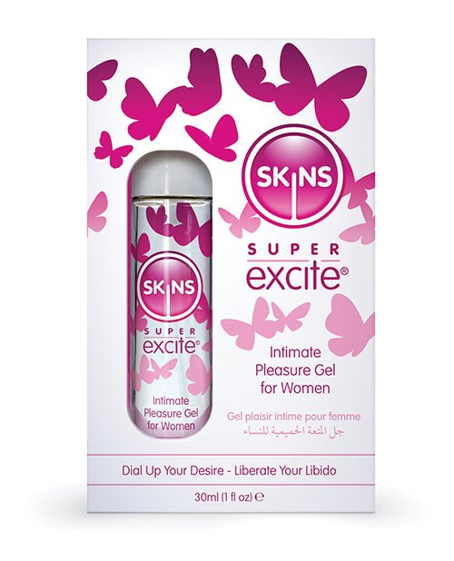 Skins Super Excite Clitoral Stimulation Gel - 30 ml | Shop Lowest Prices at Funlove.com