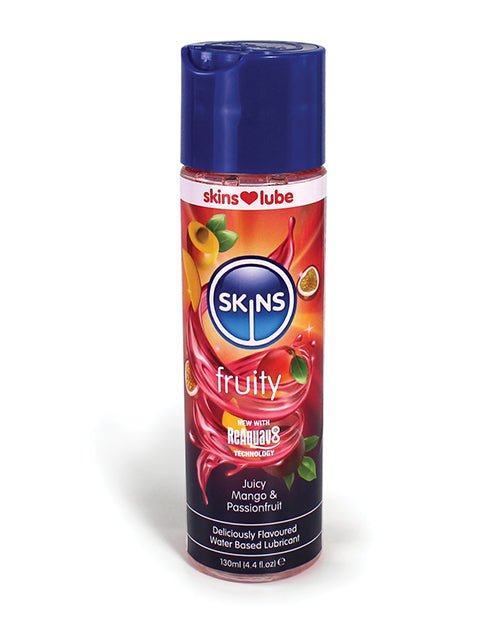 Skins Water Based Lubricant - 4.4 oz Mango & Passion Fruit | Shop Lowest Prices at Funlove.com