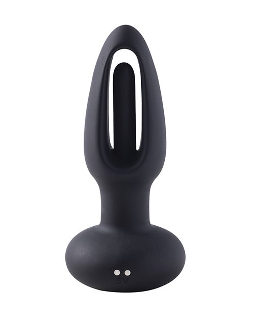 Snuggy Anal Plug Vibrator - Black | Shop Lowest Prices at Funlove.com