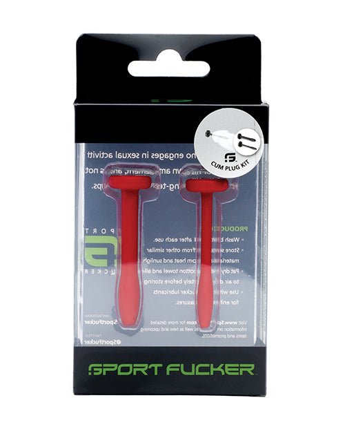 Sport Fucker Cum Plug Kit - Red | Shop Lowest Prices at Funlove.com