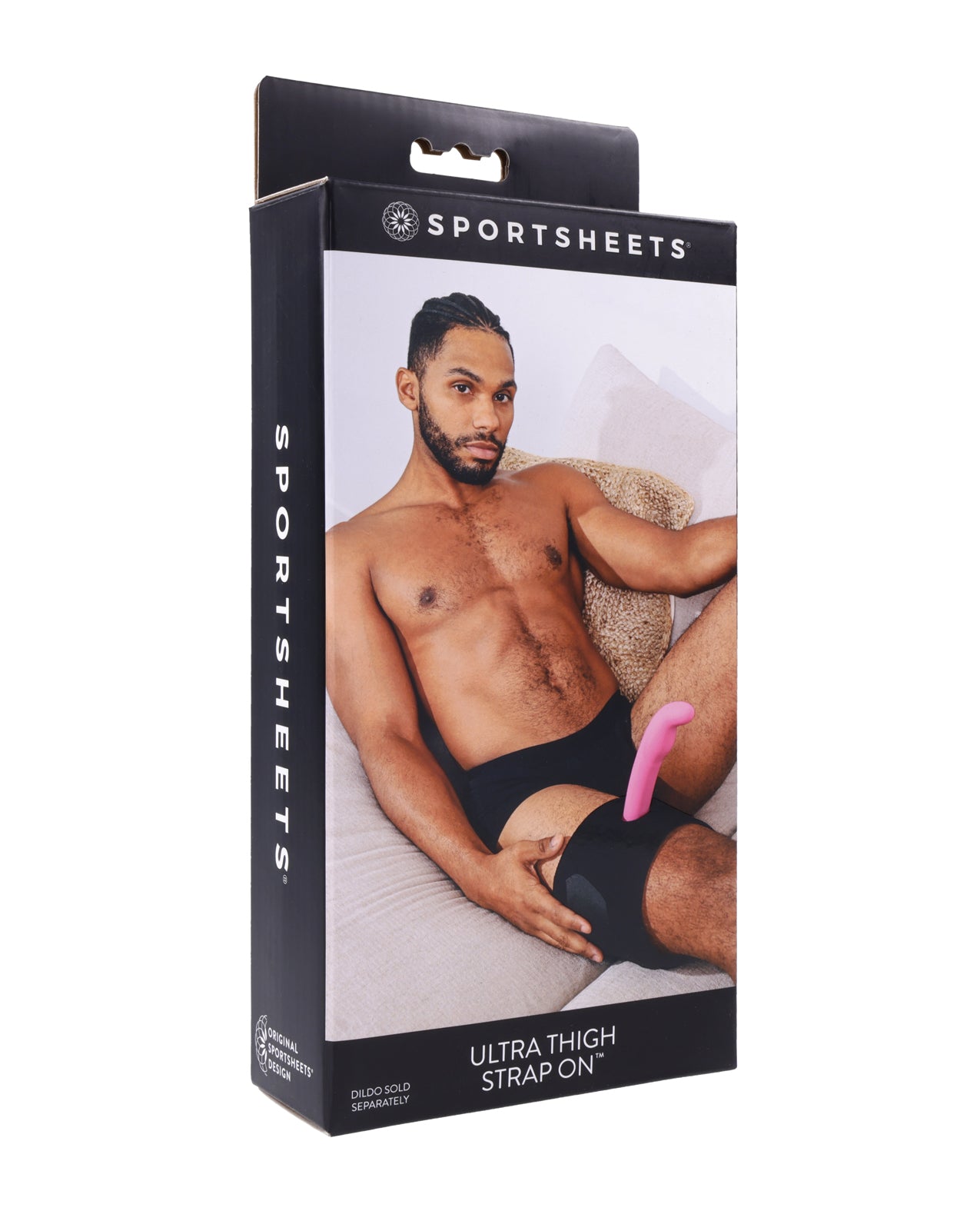Sportsheets Ultra Thigh Strap On - Black | Shop Lowest Prices at Funlove.com