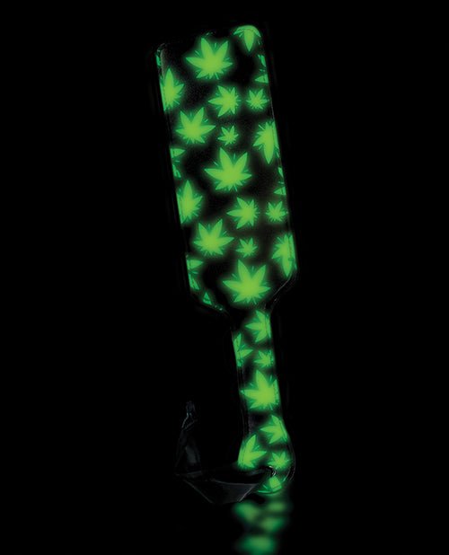 Stoner Vibes Glow in the Dark Paddle - Green | Shop Lowest Prices at Funlove.com