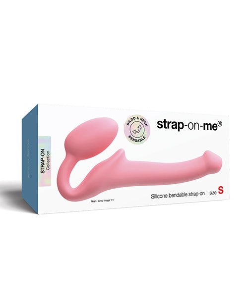 Strap - on - Me Semi - Realistic Bendable Strap - on - Pink SM | Shop Lowest Prices at Funlove.com