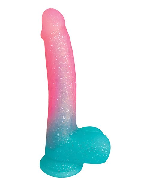 Sweet Sex 8.5" Lollicock Cotton Candy Dildo - Multi Color | Shop Lowest Prices at Funlove.com